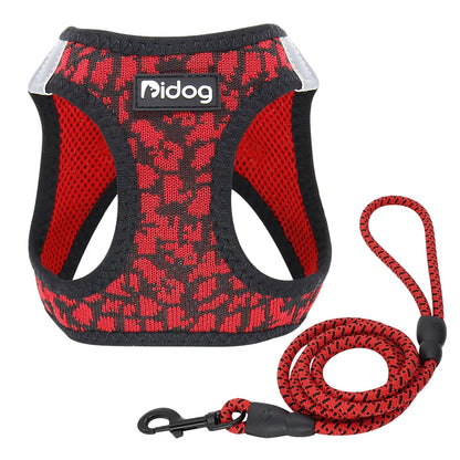 Breathable Dog Harness and Leash Set