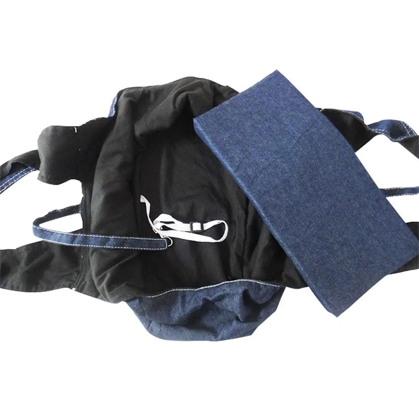 Hands-Free Denim Pet Carrier Sling