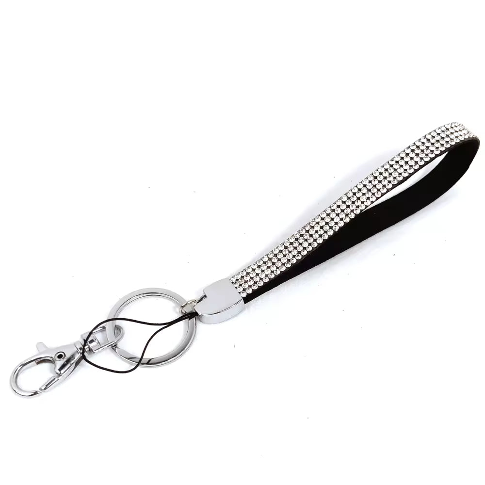 Rhinestone wristlet