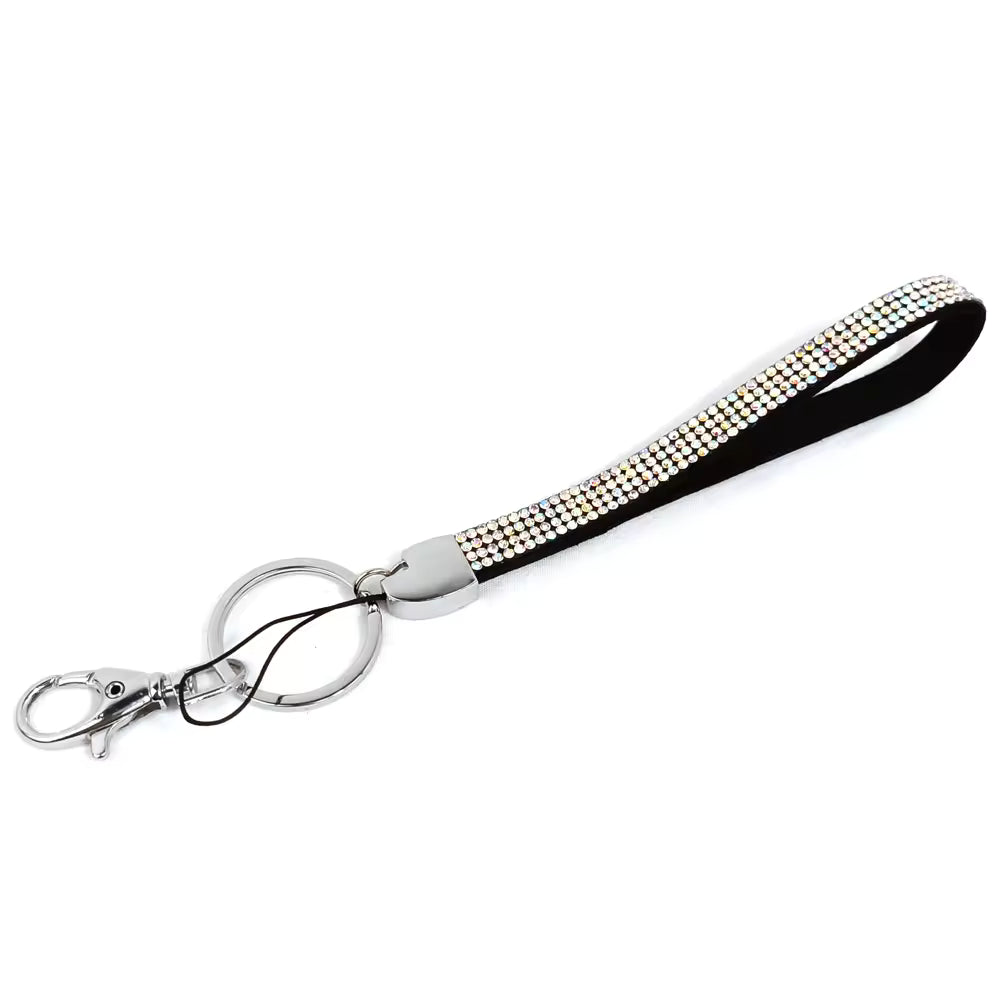 Rhinestone wristlet