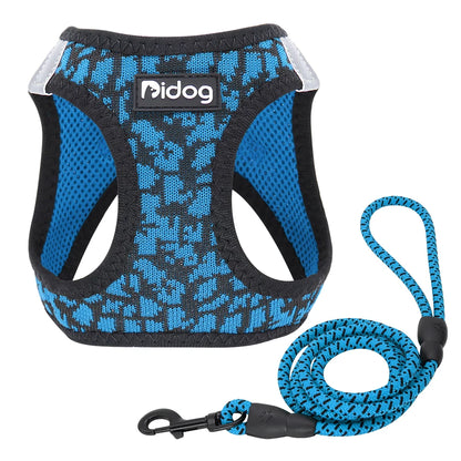 Breathable Dog Harness and Leash Set