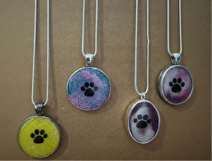 Paw necklace
