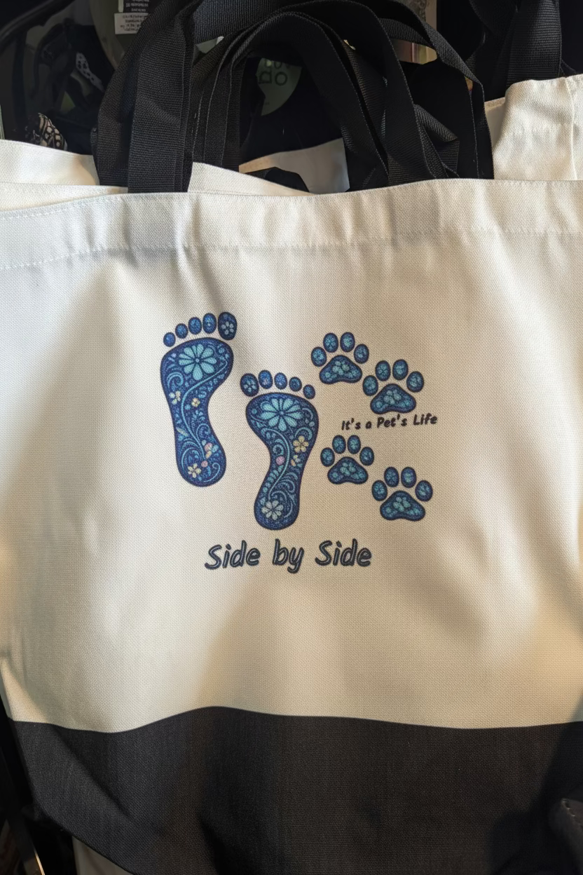 Side by Side tote bag