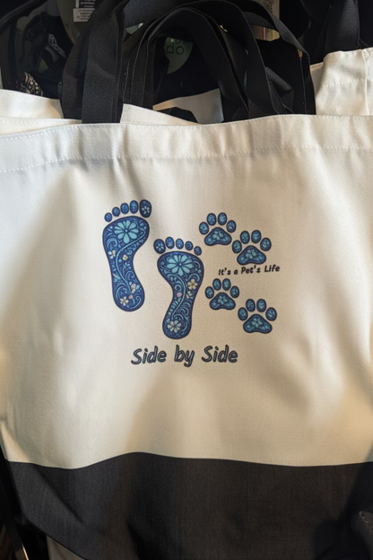 Side by Side tote bag