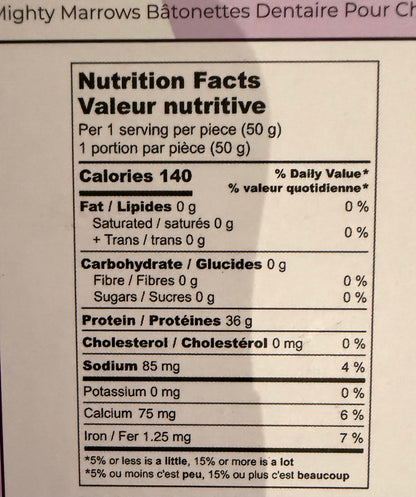 Mighty Marrows Collagen Dental Chew 3 Sizes