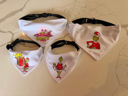 Grinch Bandana Collar
