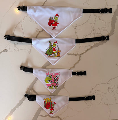 Grinch Bandana Collar