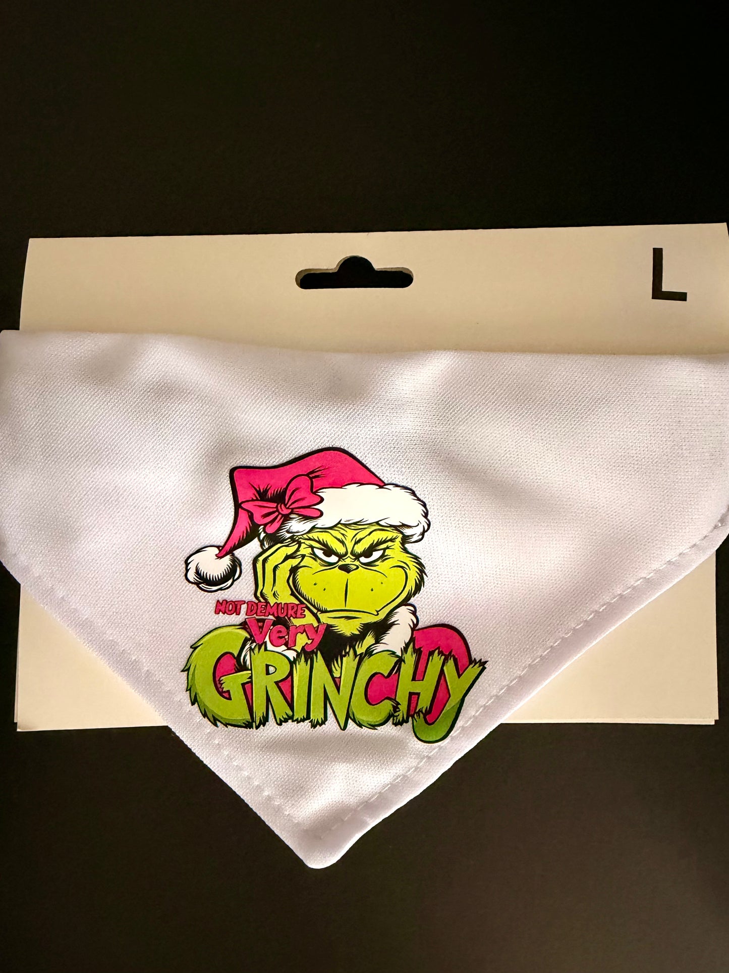 Grinch Bandana Collar
