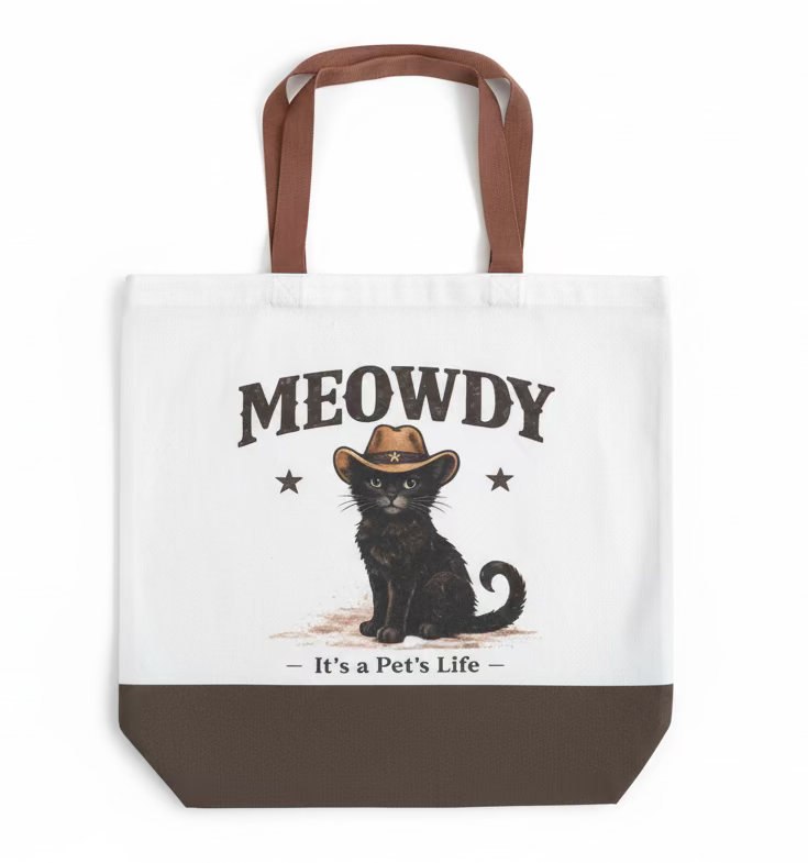 Meowdy Tote Bag