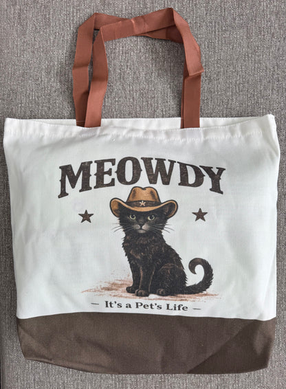 Meowdy Tote Bag