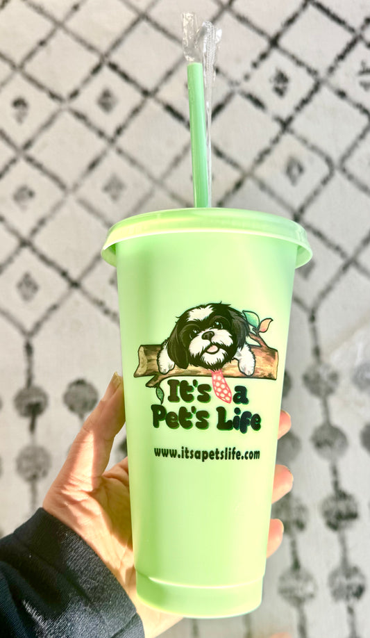 It's a Pets Life reusable cup