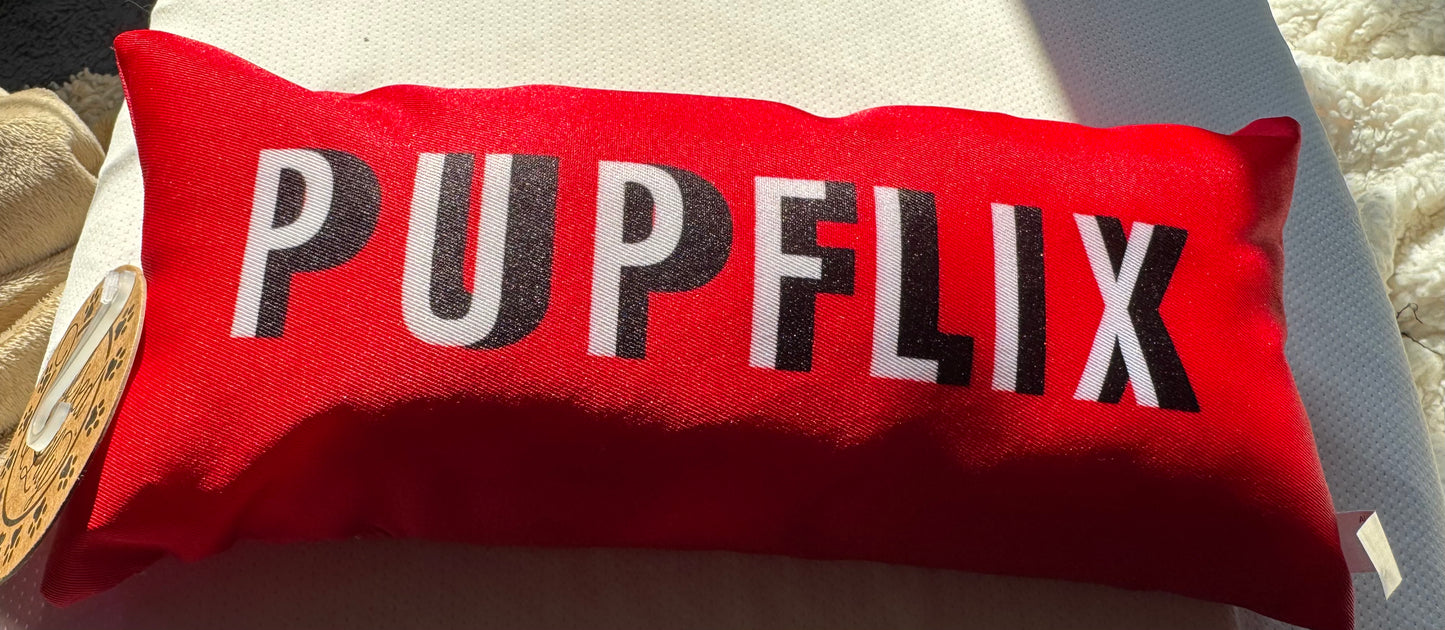 PupFlix Pillow & Toy