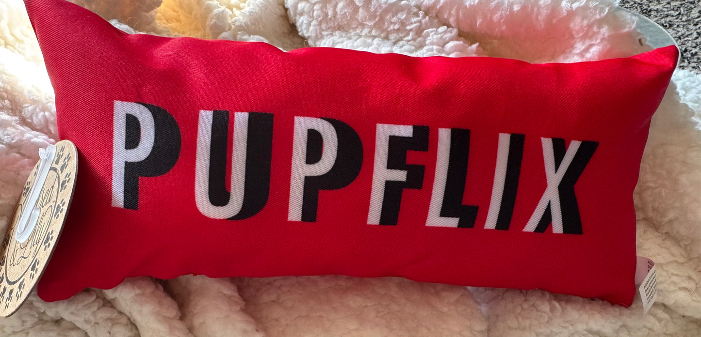 PupFlix Pillow & Toy