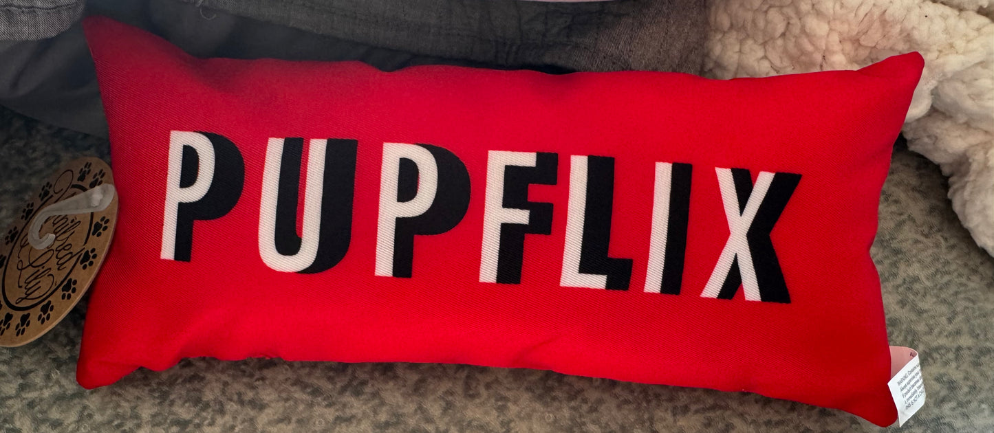 PupFlix Pillow & Toy