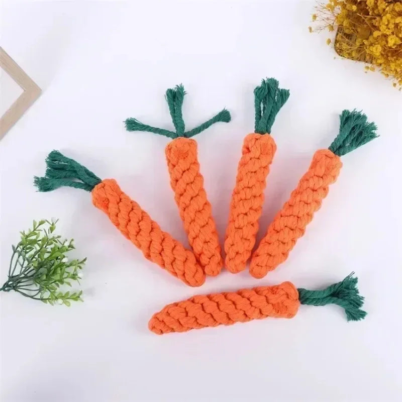 Carrot Rope Dog Toys