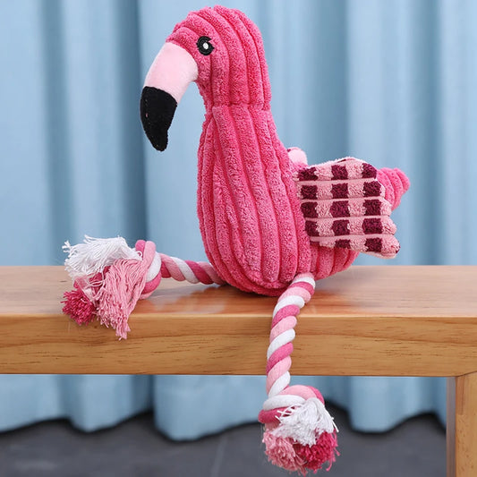 Pink flamingo Squeaky Toy