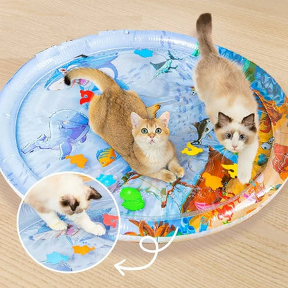 Water Sensory Play Mat For Cat And Dog