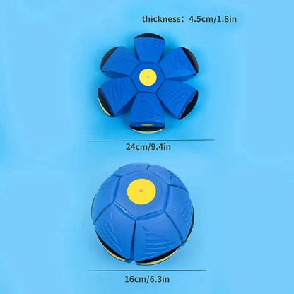 Dog Toys Funny Pet Toy Flying Saucer Outdoor Dog Training Toy Pelota Perro Dogs Accessoires Hot Interactive Flying Saucer Ball