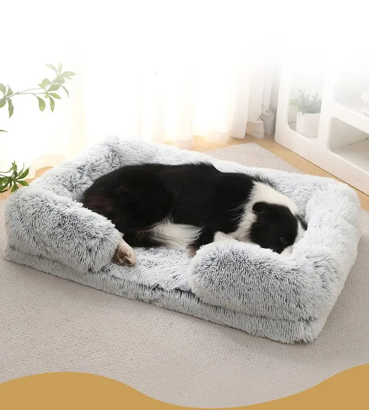 Plush rectangle Bed