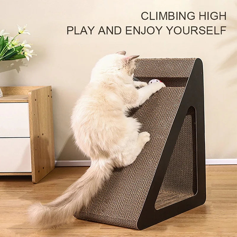 Modern cat scratcher climb wall