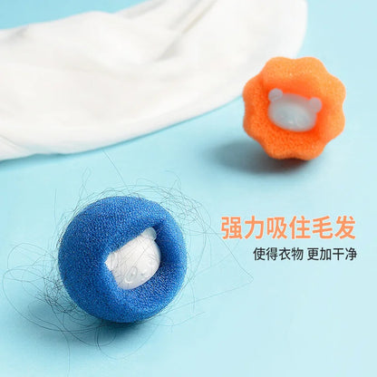 Pet Hair Remover Reusable Ball Wool Sticker