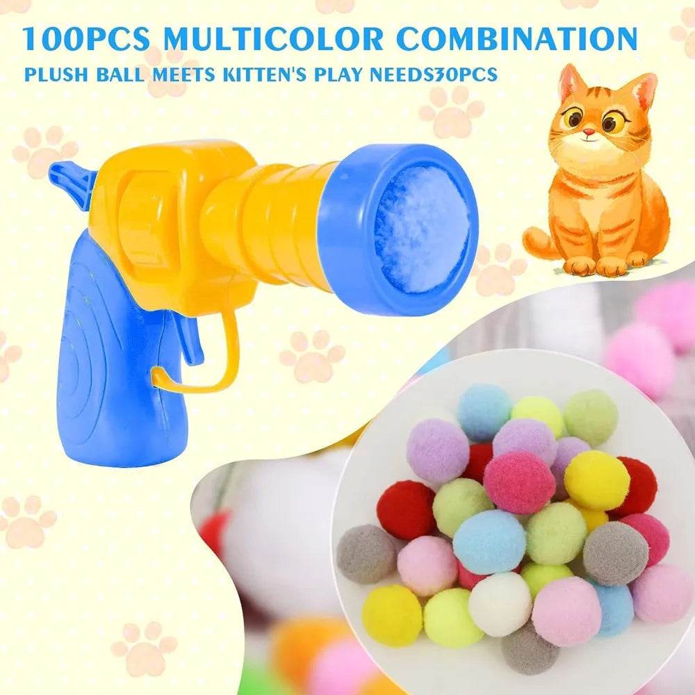 Launching  mini pompoms toy!