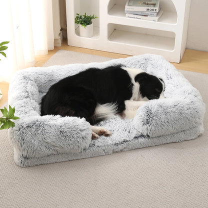 Plush rectangle Bed