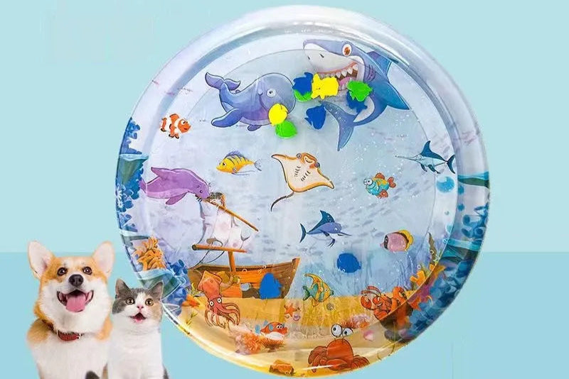 Water Sensory Play Mat For Cat And Dog