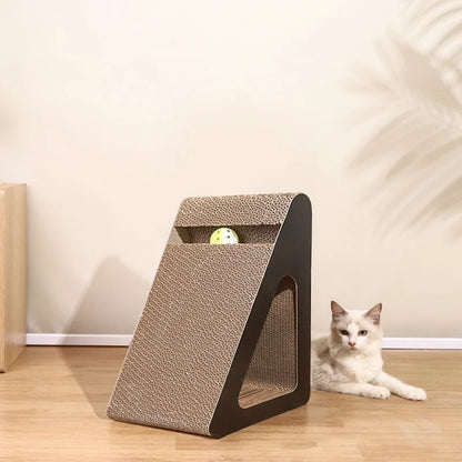 Modern cat scratcher climb wall