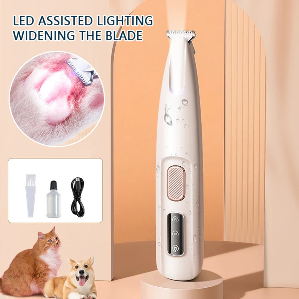 Rechargeable LED Pet Nail Trimmer