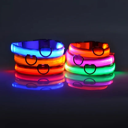 LED Nylon Pet Collar for Safety