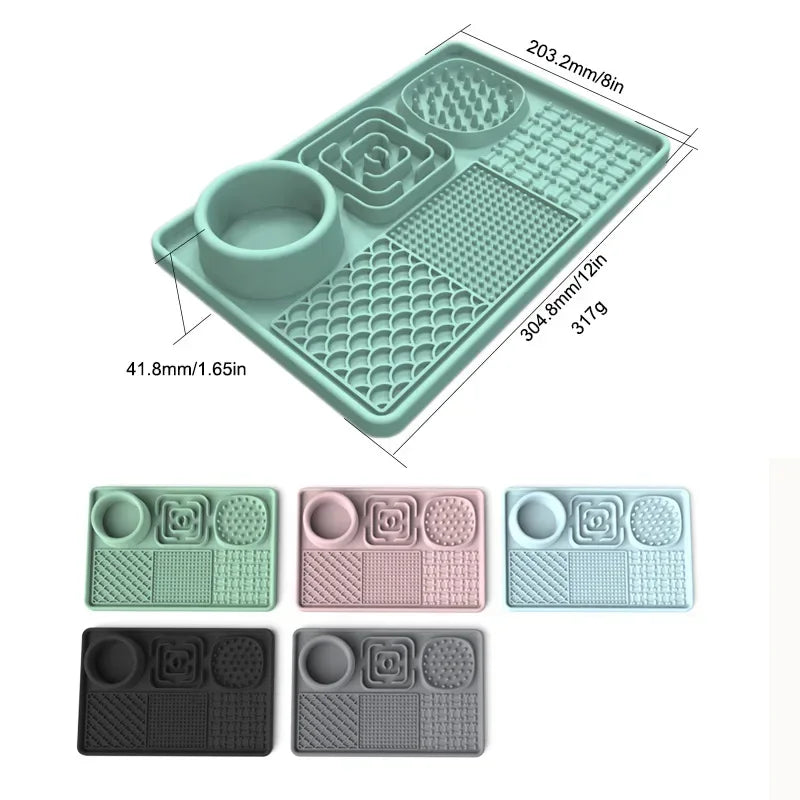 Rectangle Pet Licking Mat