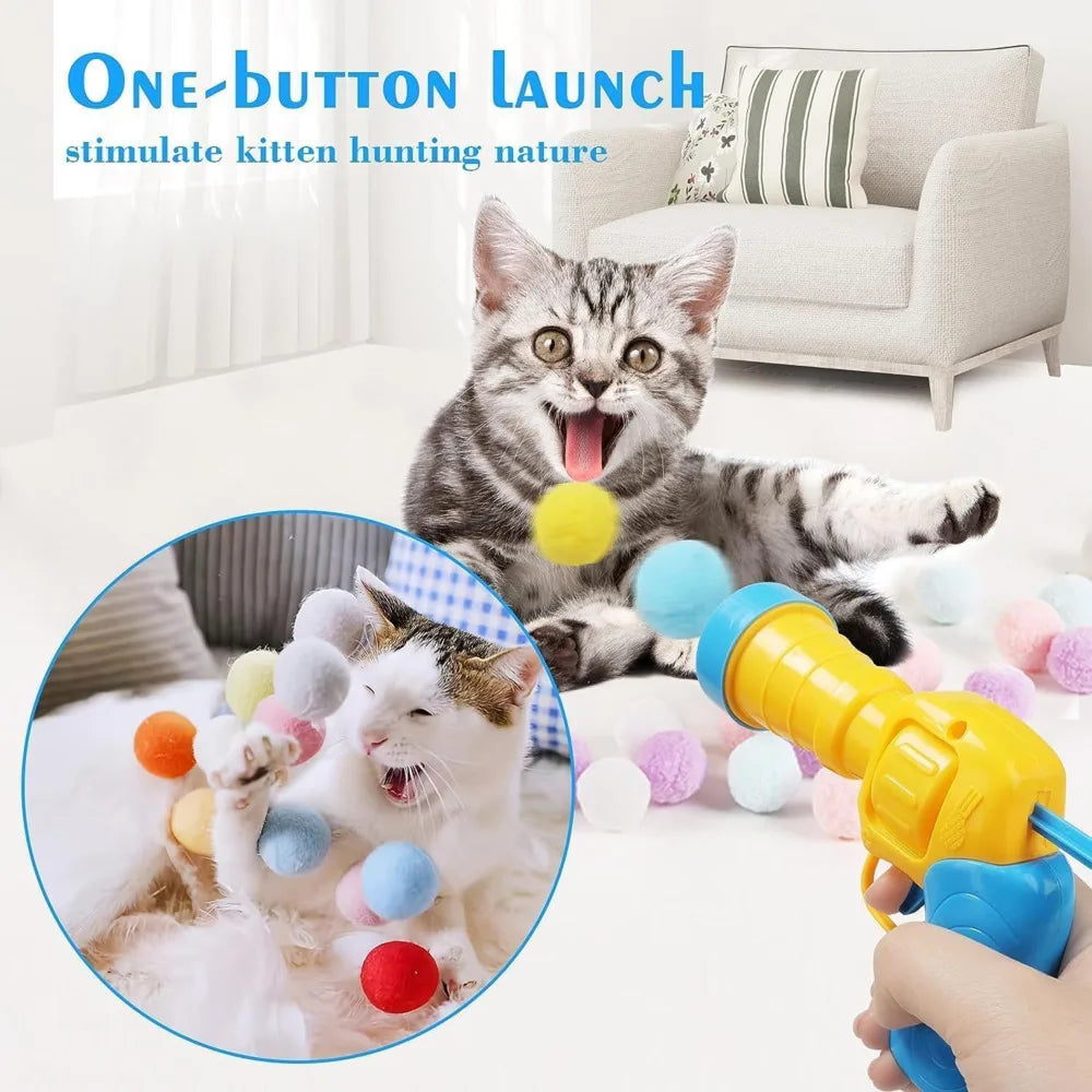 Launching  mini pompoms toy!