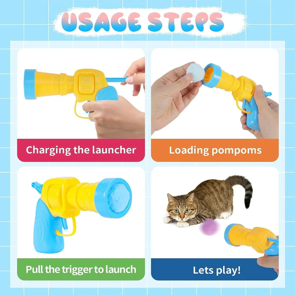 Launching  mini pompoms toy!