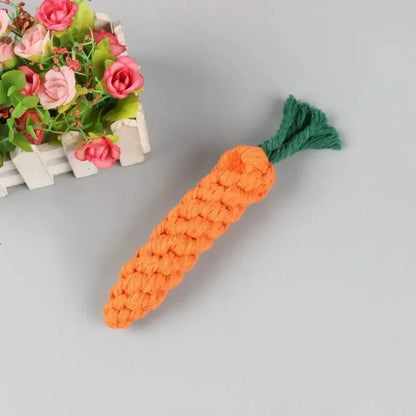 Carrot Rope Dog Toys