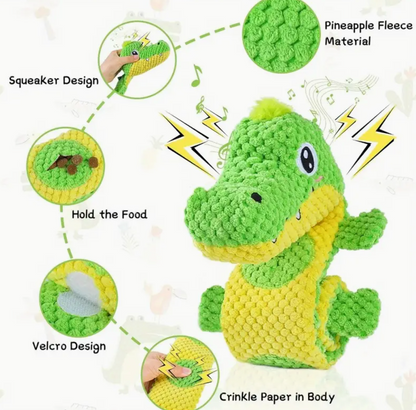 Interactive Cocodile snuffle toy