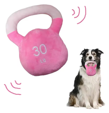 Kettlebell squeaky toys