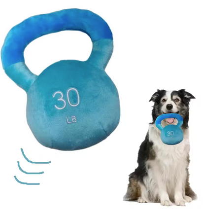 Kettlebell squeaky toys