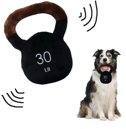 Kettlebell squeaky toys