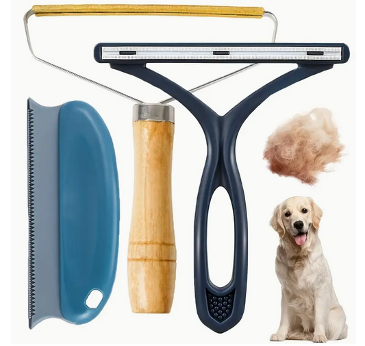3-Piece Pet Hair Remover Set