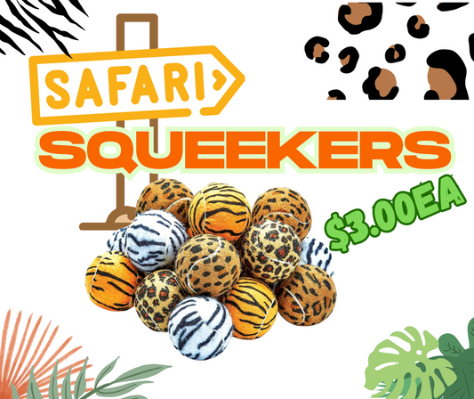 Safari Squeekers ball