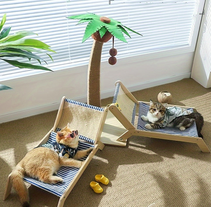Purrfect Patio Beach Pet Chair