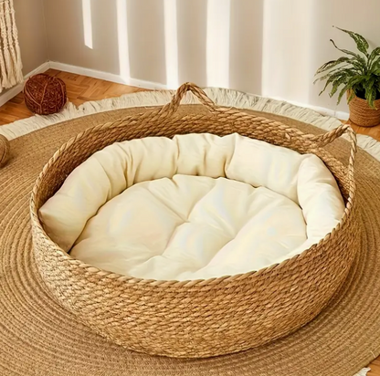 Rattan Cat Bed