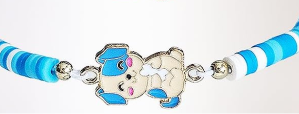 Dog clay bracelets