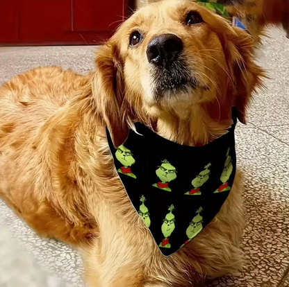 The Grinch Bandana-Black