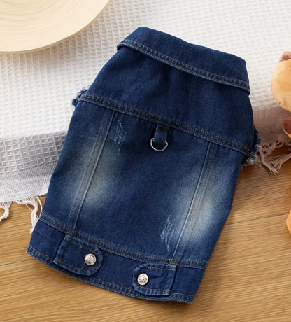 Denim Dog/Cat Vest!