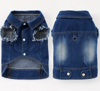 Denim Dog/Cat Vest!