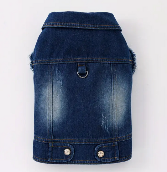 Denim Dog/Cat Vest!