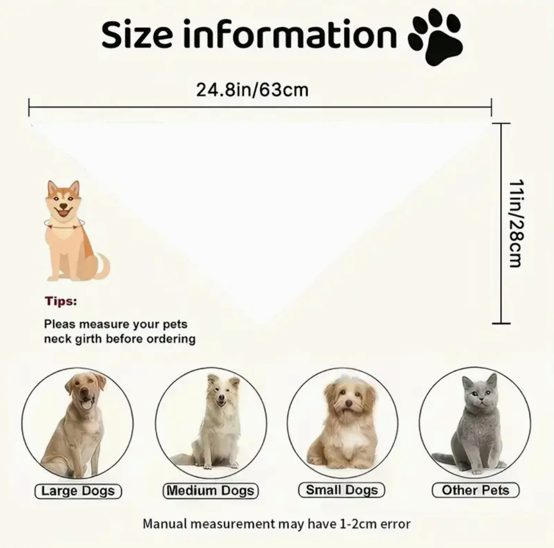 Skull & Bone Pet Bandana