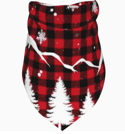 Plaid Winter Bandana
